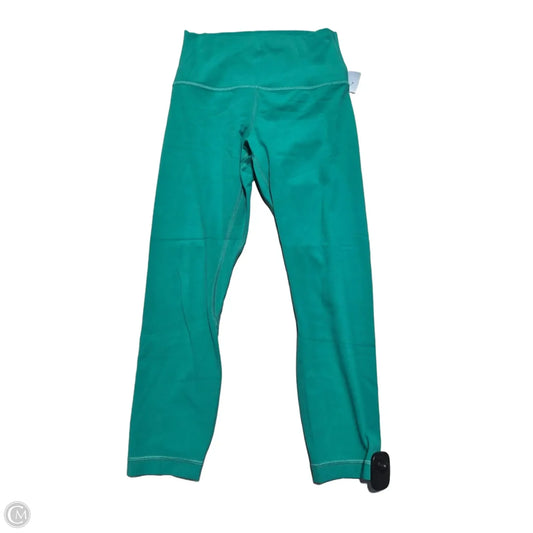 Athletic Leggings By Lululemon In Green, Size: 6