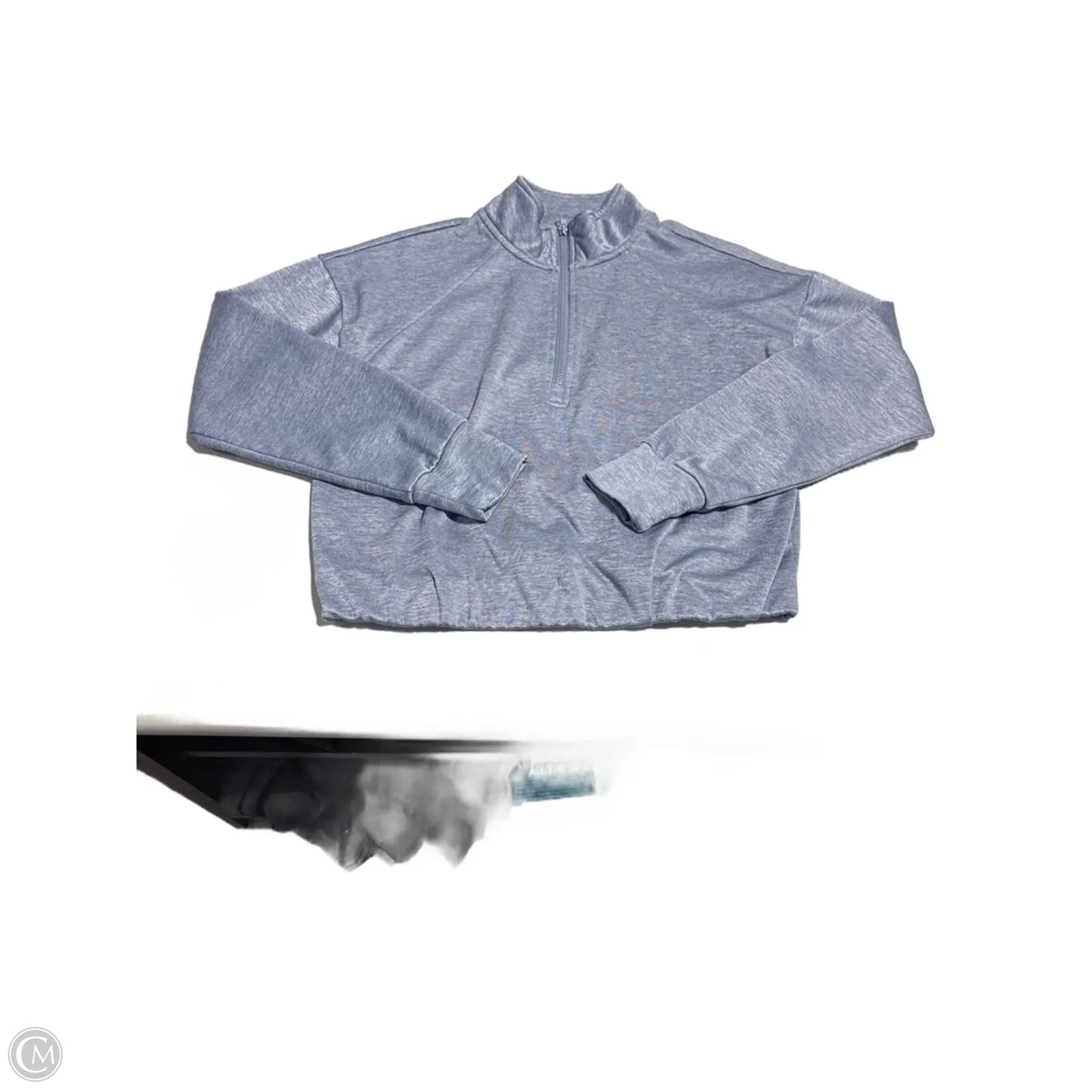 Top Long Sleeve By Cme In Blue, Size: M