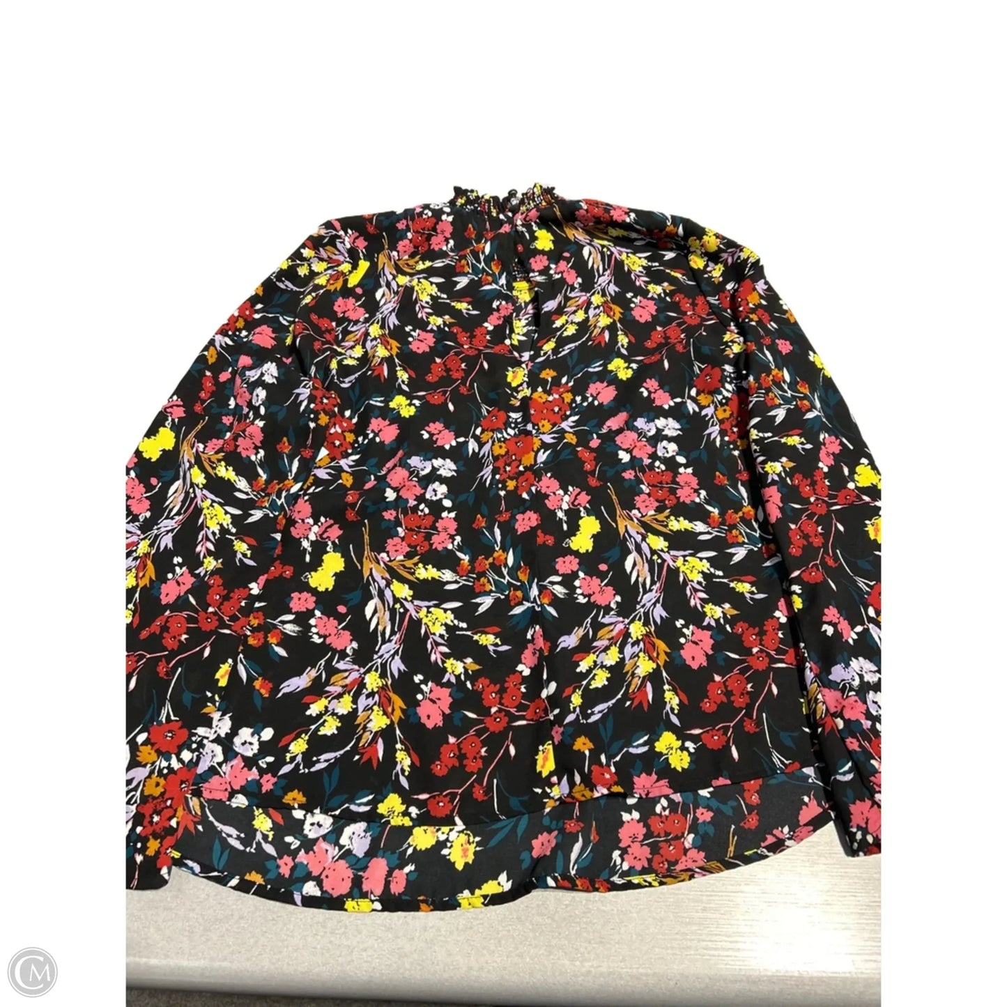 Top Long Sleeve By Allison Joy In Floral Print, Size: M