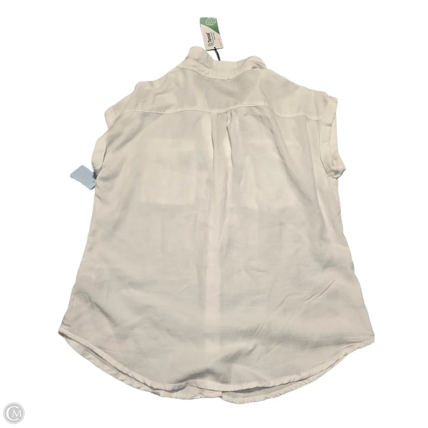 Top Short Sleeve By Love Tree In White, Size: S