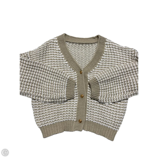 Sweater By Shein In Cream & Tan, Size: Xs