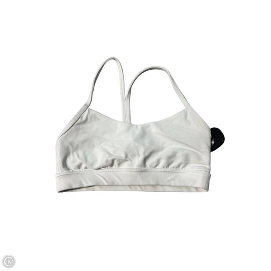 Athletic Bra By Lululemon In White, Size: S