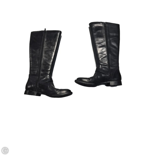 Boots Knee Flats By Born In Black, Size: 7