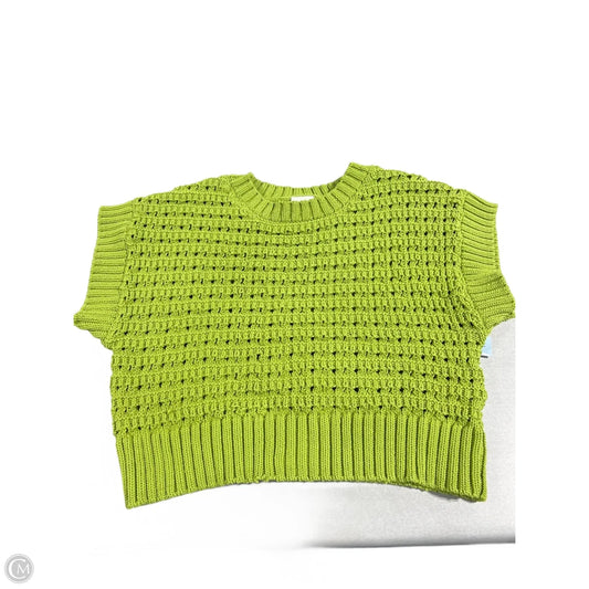 Vest Sweater By Varley In Green, Size: M
