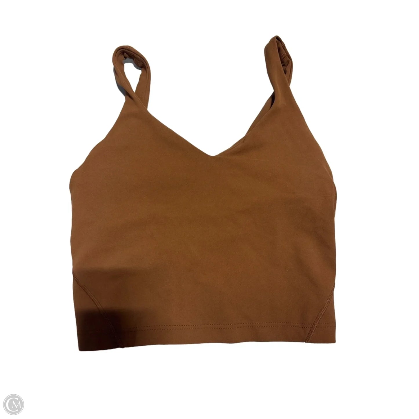 Athletic Tank Top By Lululemon In Brown, Size: 2