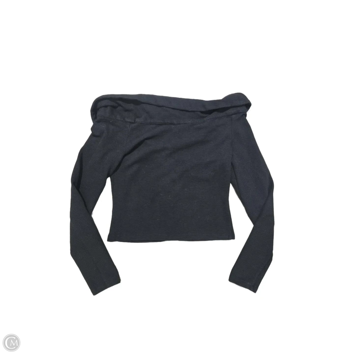Top Long Sleeve By Maeve In Black, Size: M