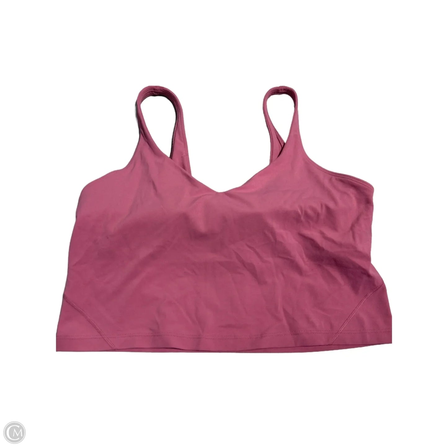 Athletic Bra By Lululemon In Pink, Size: 14