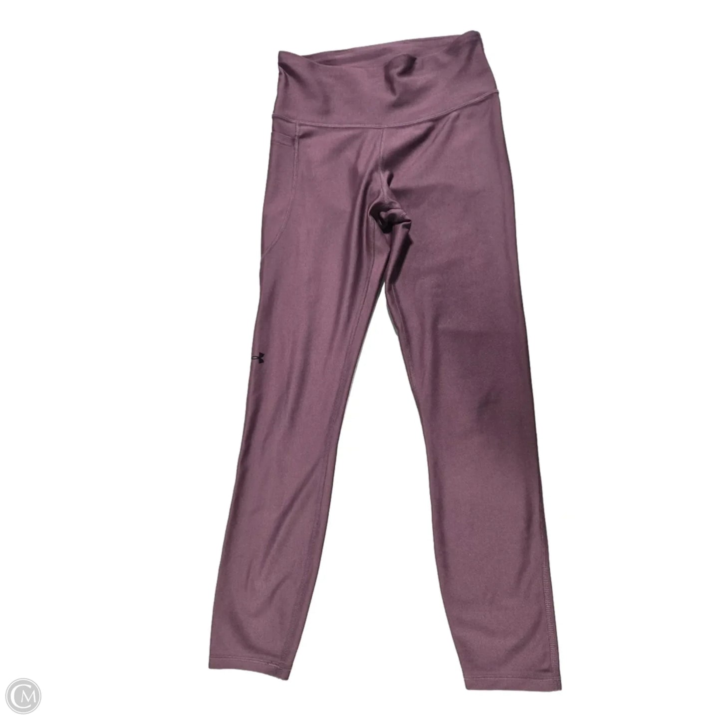 Athletic Leggings By Under Armour In Purple, Size: S