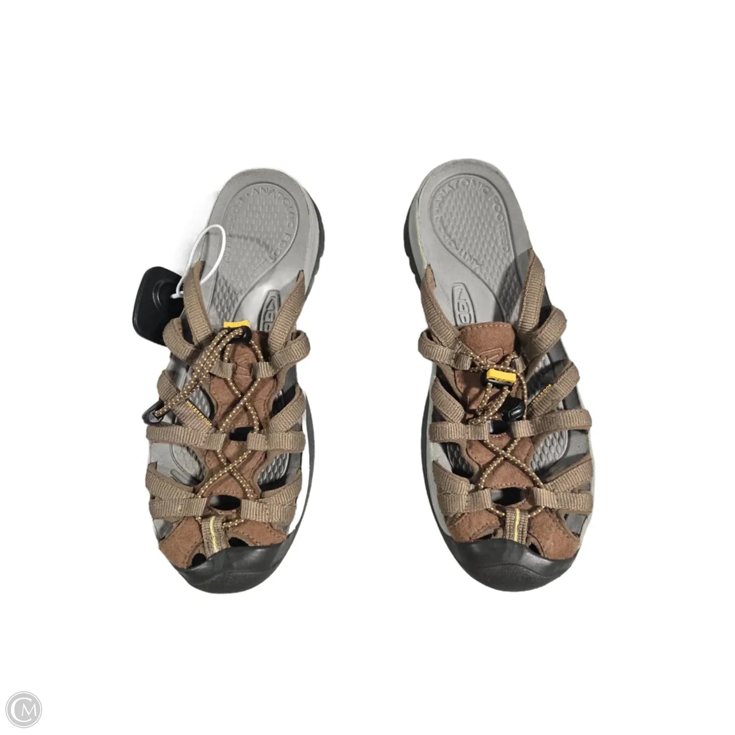 Sandals Flats By Keen In Brown, Size: 9.5