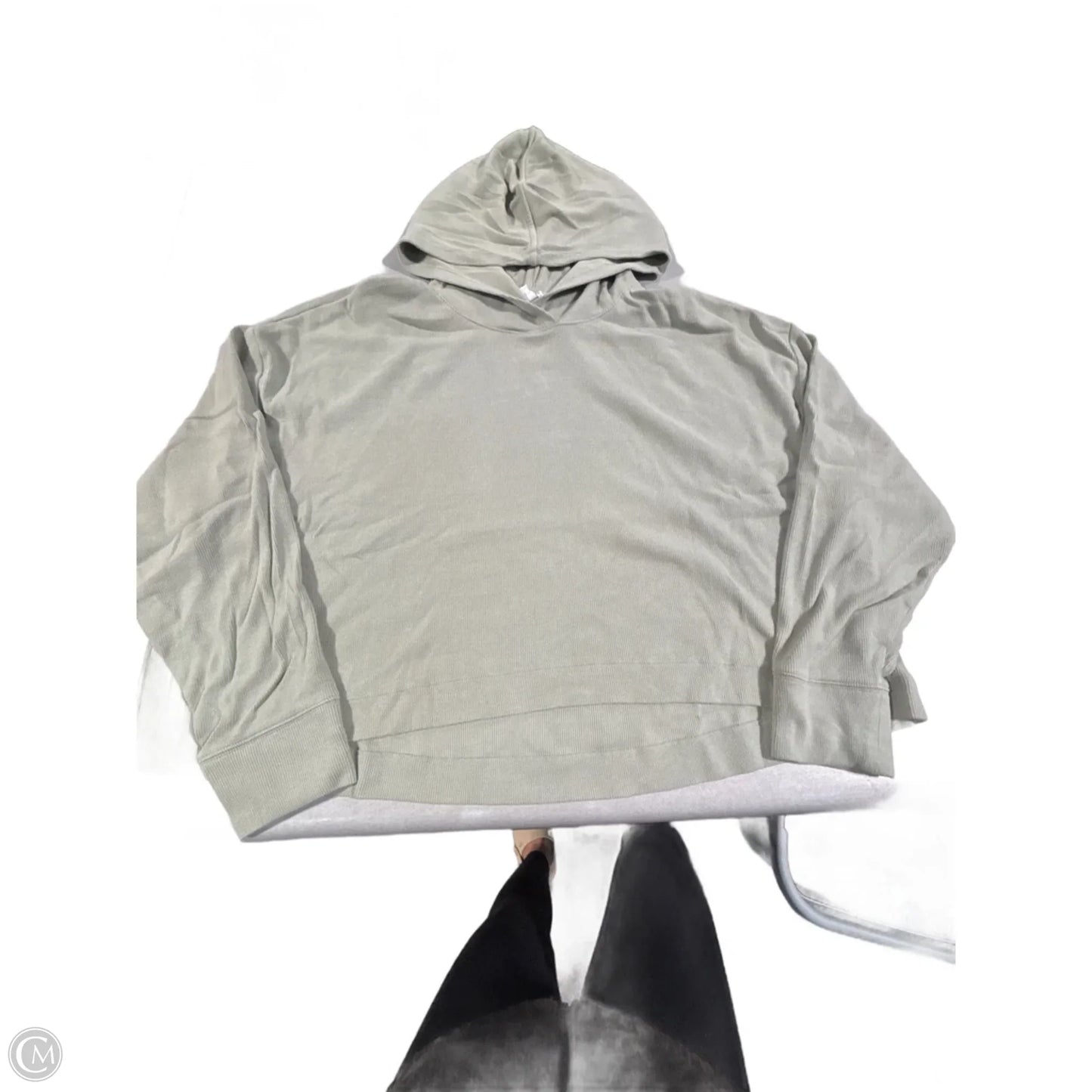 Top Long Sleeve Basic By Athleta In Green, Size: Xl