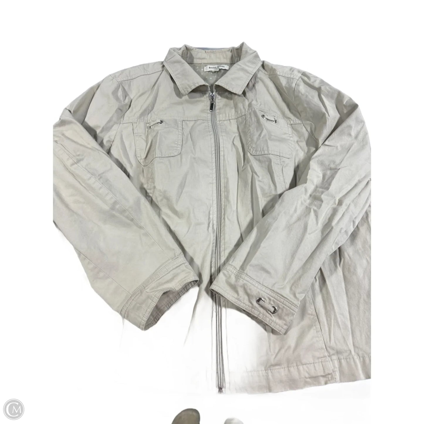 Jacket Other By Studio Works In Tan, Size: 2x