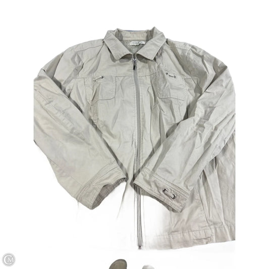 Jacket Other By Studio Works In Tan, Size: 2x