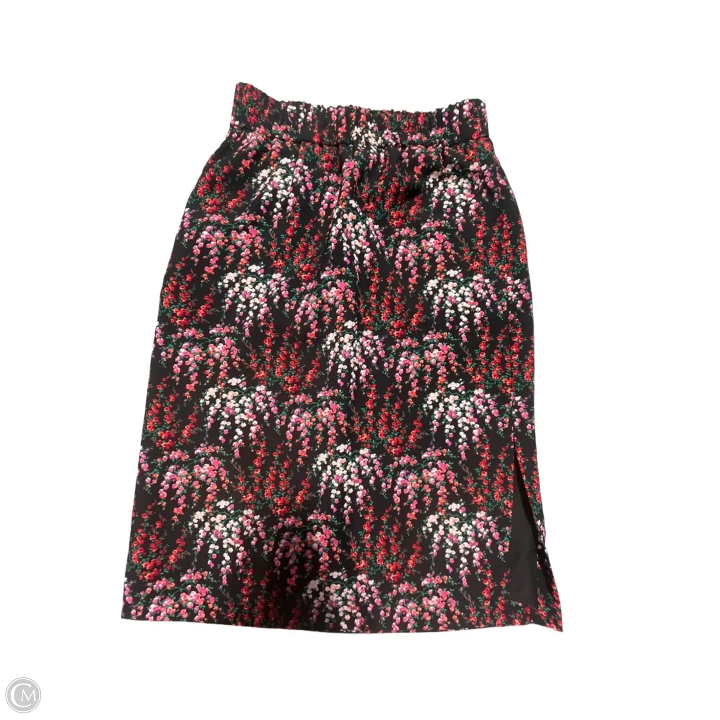 Skirt Midi By J. Crew In Floral Print, Size: Xs