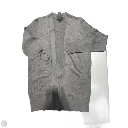 Cardigan By Knit Wear In Grey, Size: S
