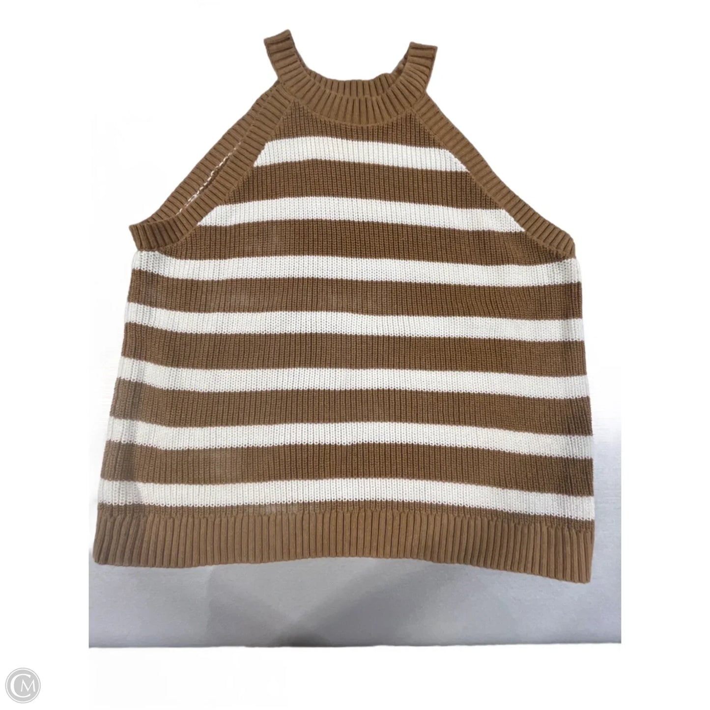 Tank Top By Old Navy In Brown & White, Size: Xl