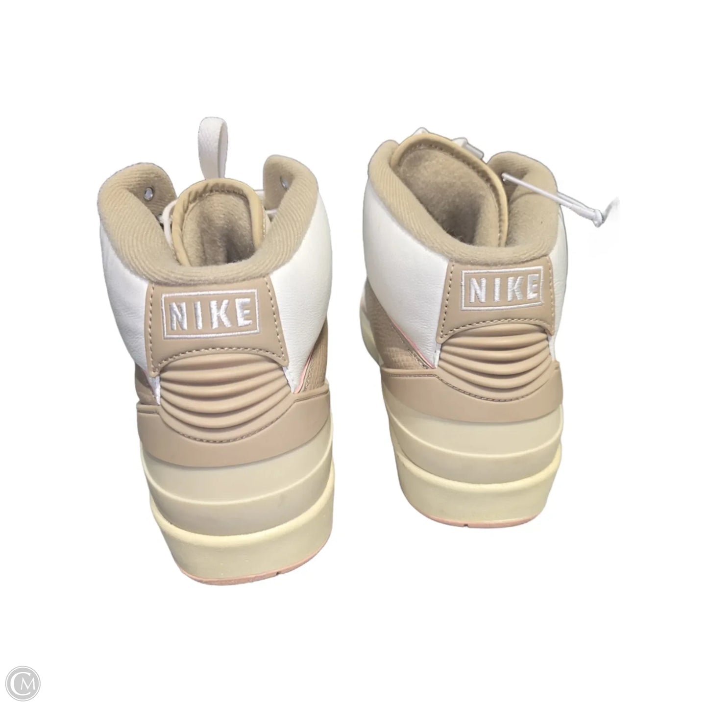 Shoes Sneakers By Nike In Tan & White, Size: 11.5