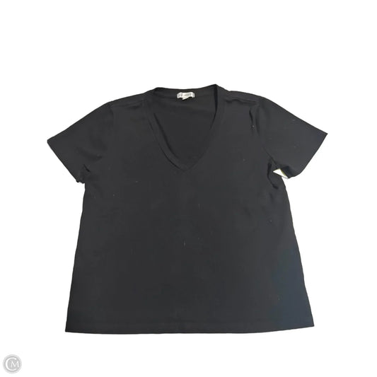 Top Short Sleeve Basic By Good American In Black, Size: M