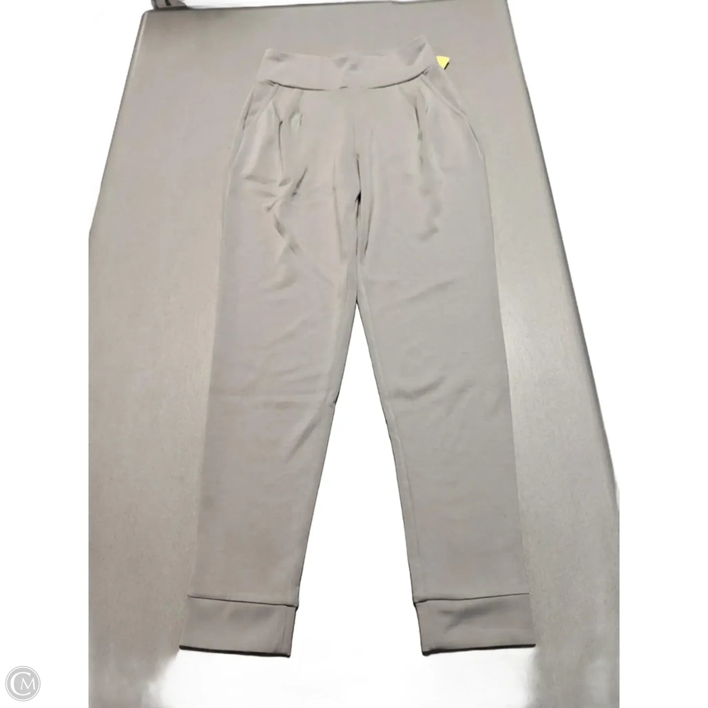 Pants Joggers By Andrew Marc In Silver, Size: S