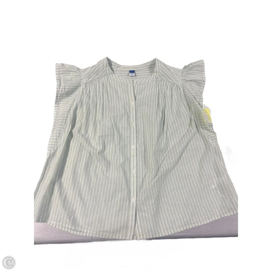 Top Sleeveless By Old Navy In Green, Size: L