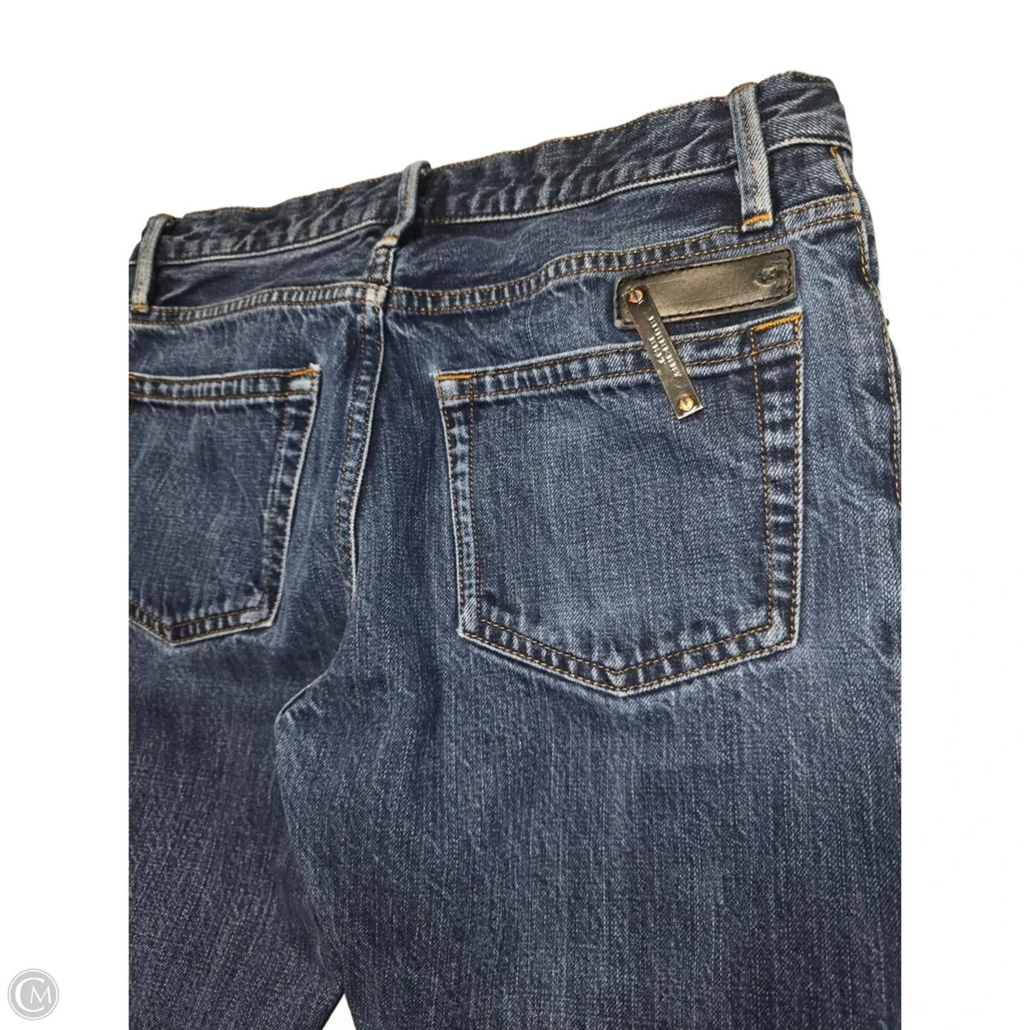 Jeans Luxury Designer By Burberry In Blue Denim, Size: 6