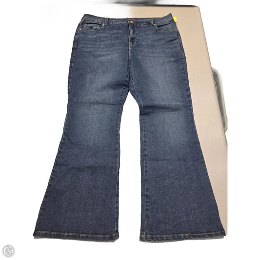 Jeans Boot Cut By Gloria Vanderbilt In Blue Denim, Size: 16