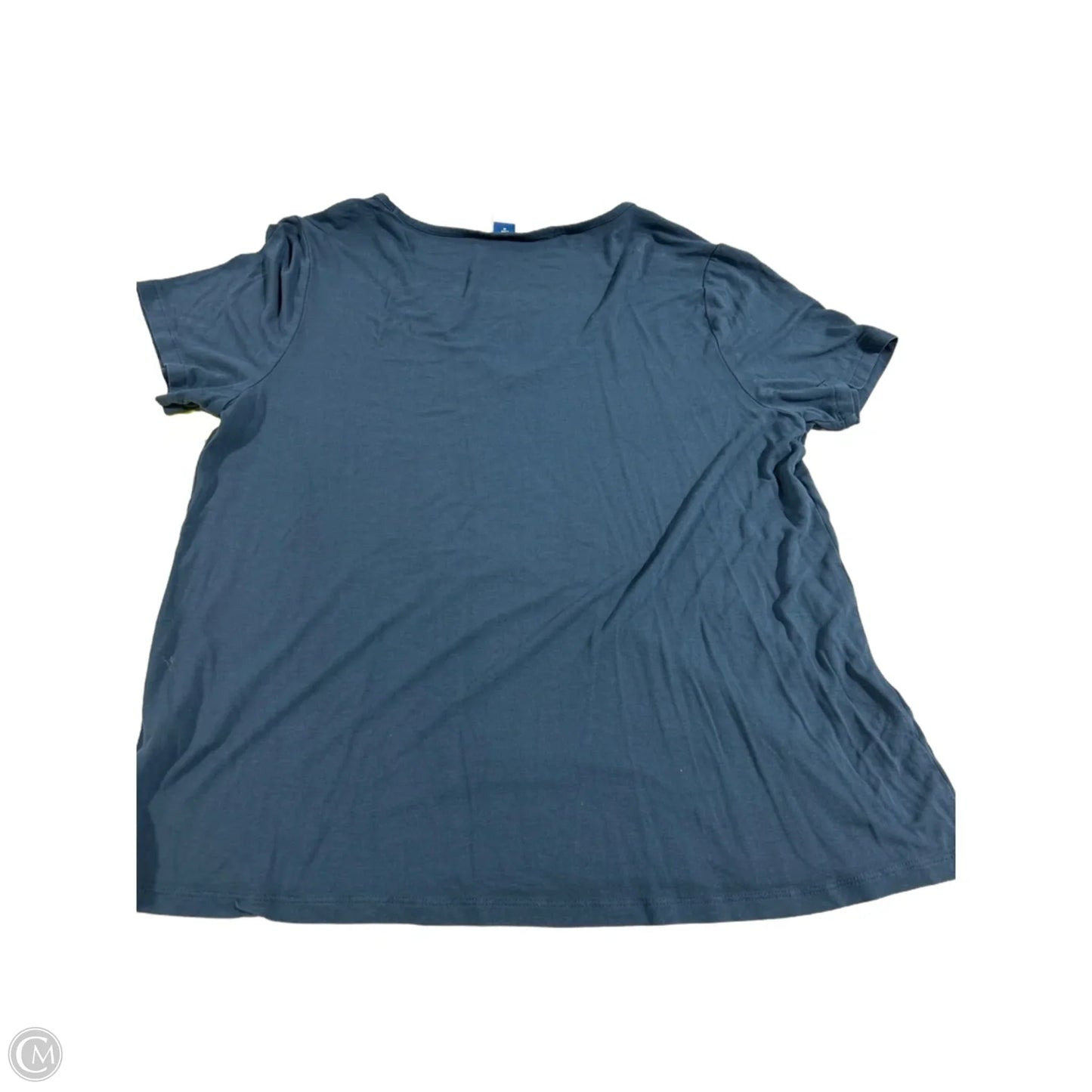Top Short Sleeve Basic By Old Navy In Blue, Size: M