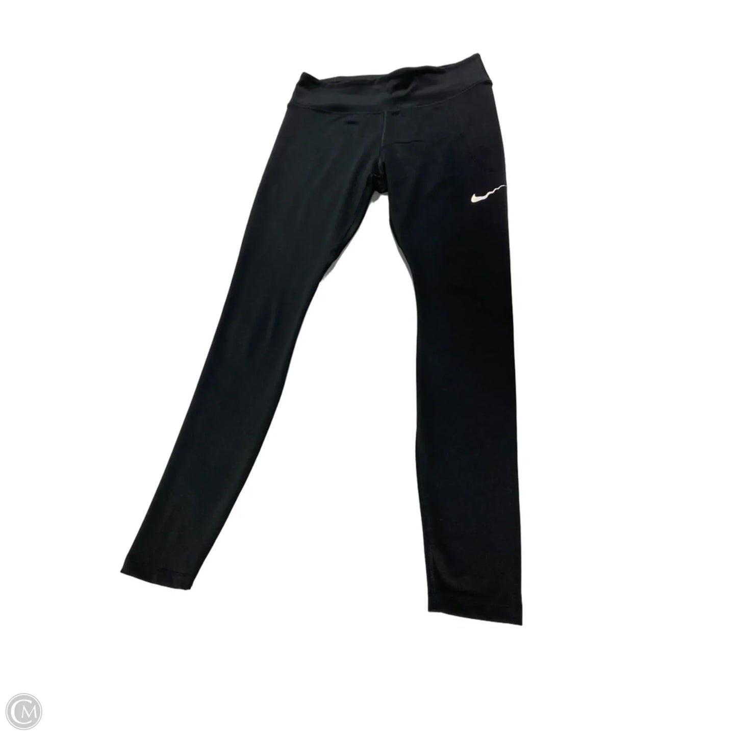 Athletic Leggings By Nike In Black, Size: M