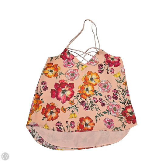 Tank Top By Express In Floral Print, Size: M
