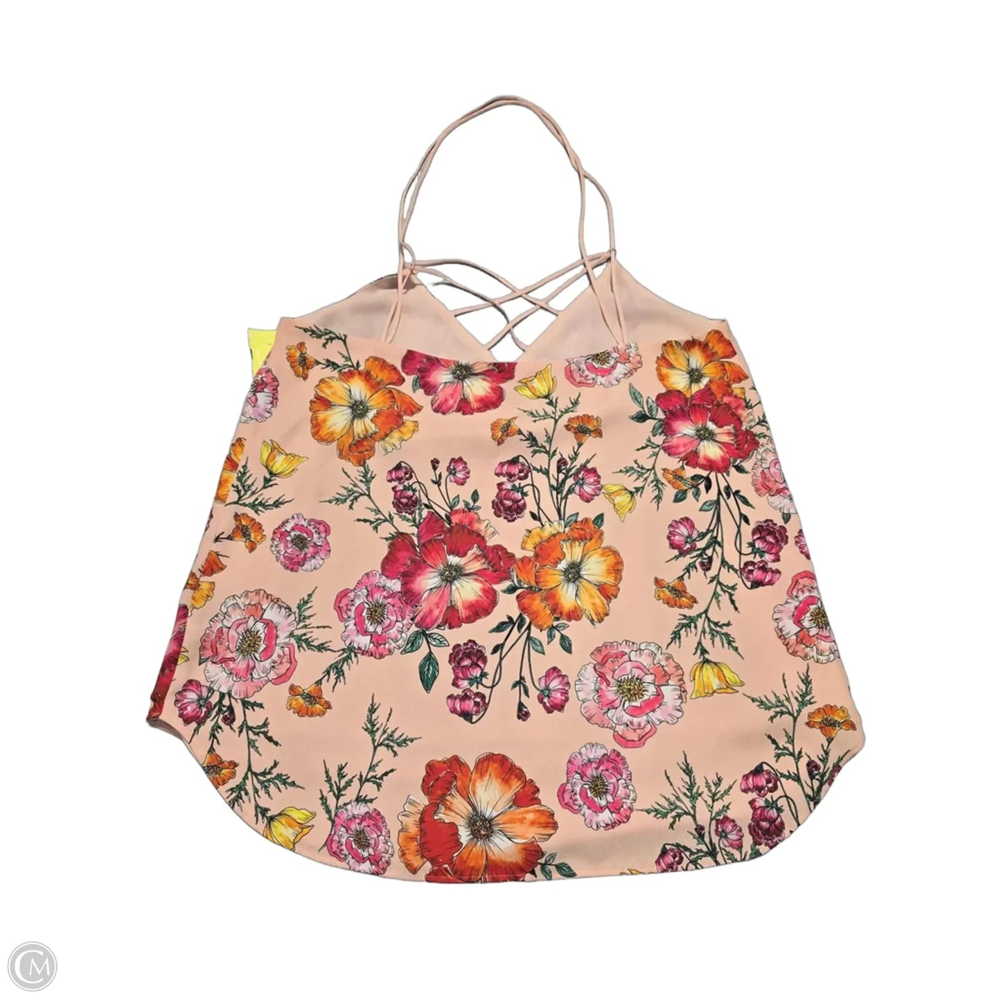 Tank Top By Express In Floral Print, Size: M