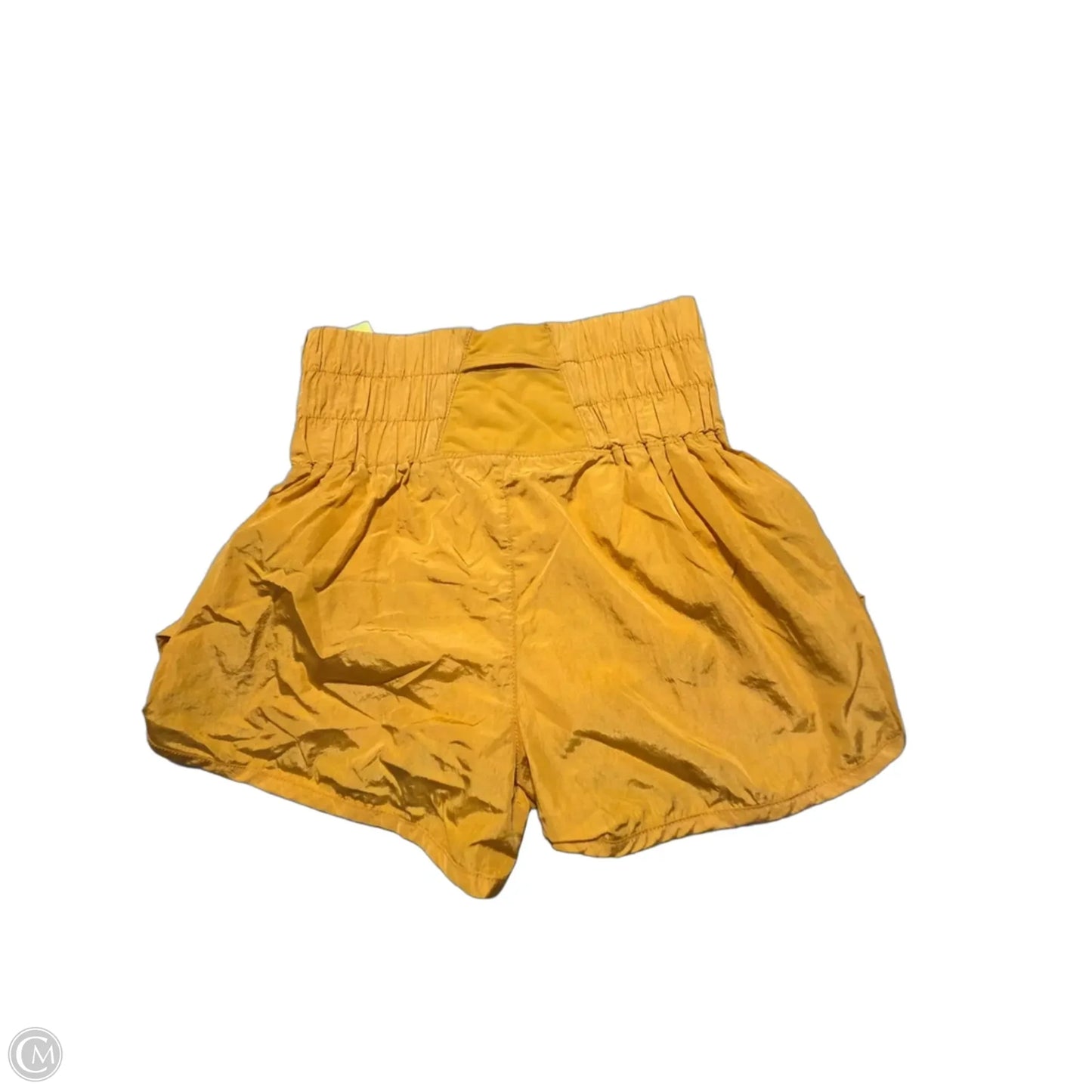Athletic Shorts By Free People In Yellow, Size: Xs