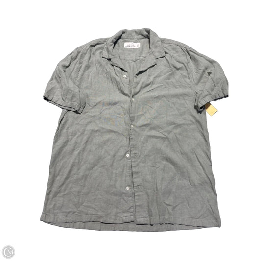 Top Short Sleeve By Abercrombie And Fitch In Green, Size: L