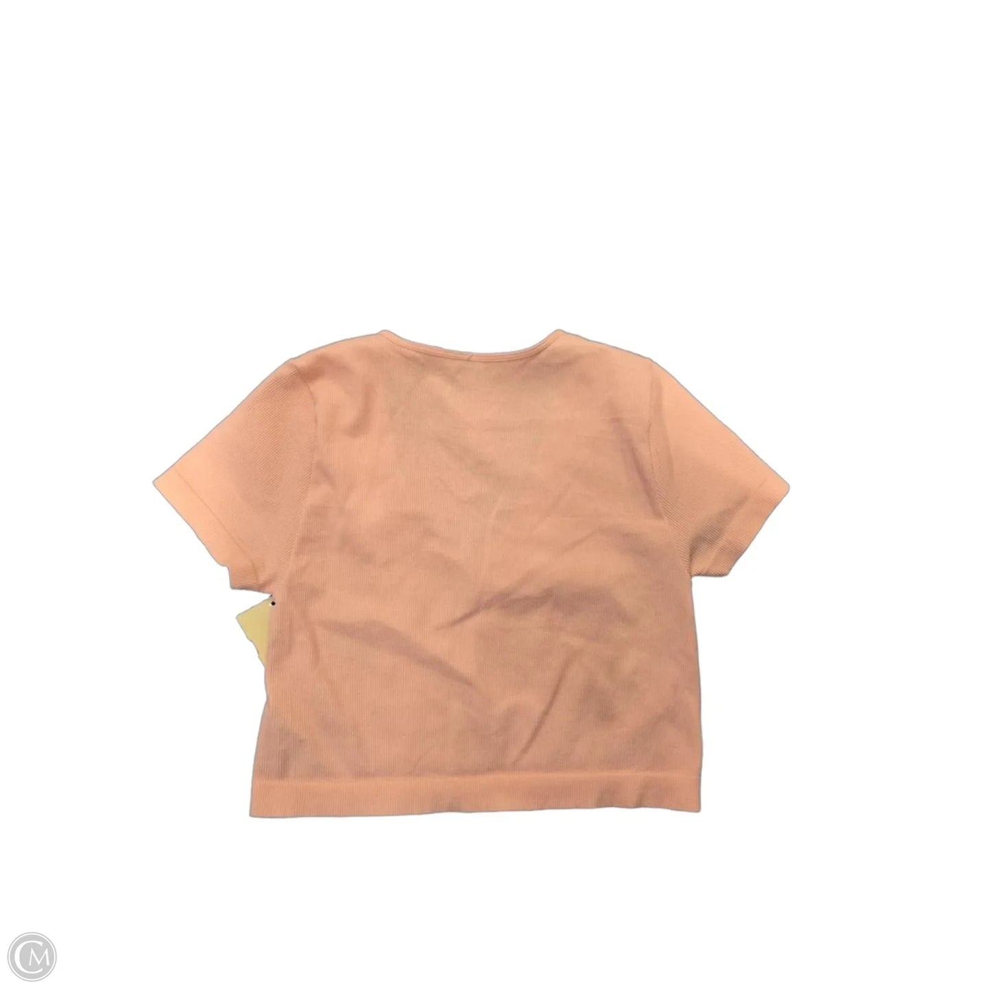 Top Short Sleeve Basic By Wild Fable In Orange, Size: M
