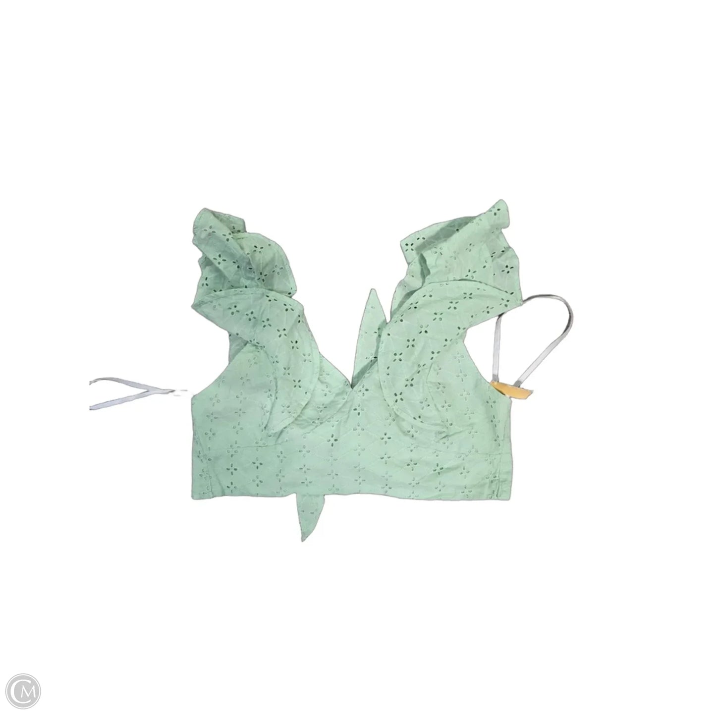 Top Short Sleeve Basic By Bcbgeneration In Green, Size: M
