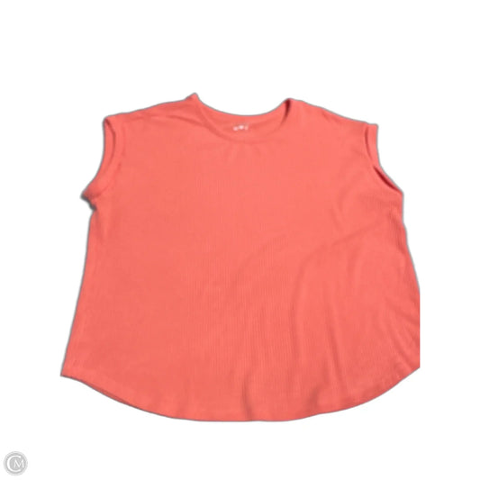Top Sleeveless By Maurices In Coral, Size: 1x