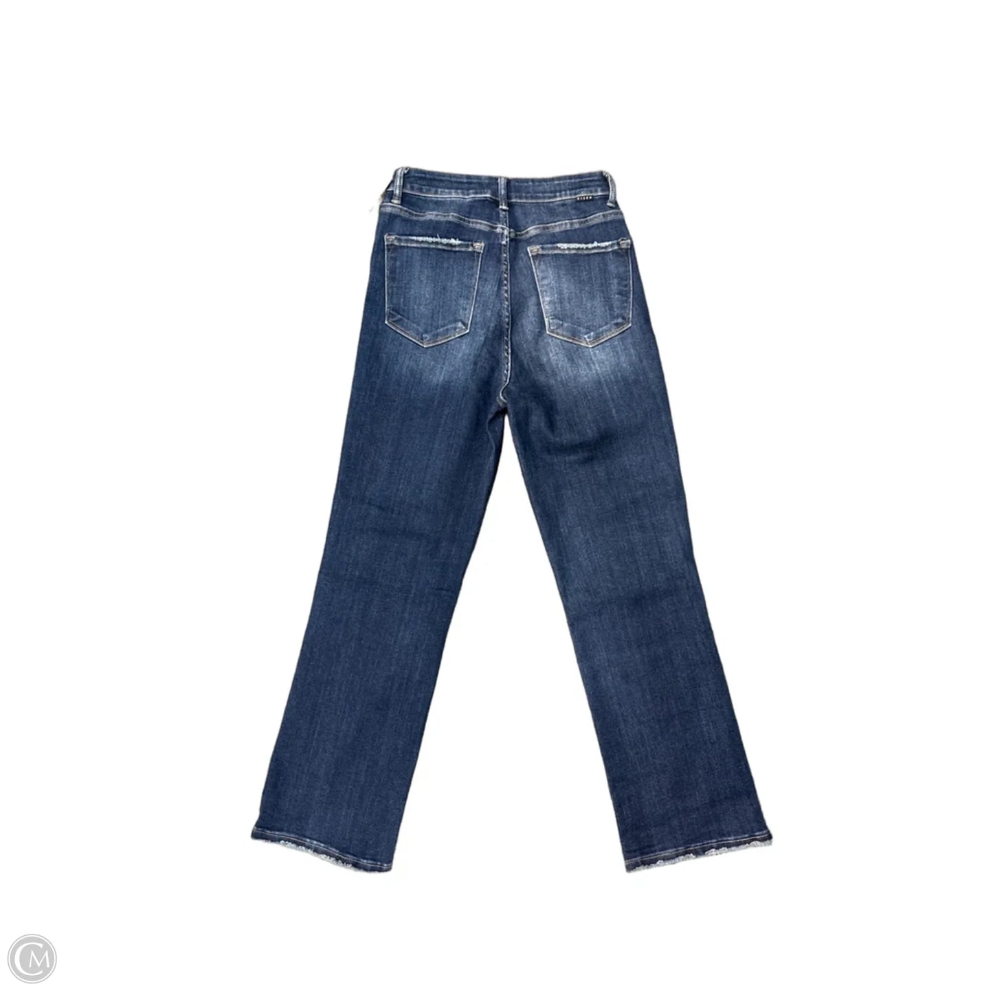 Jeans Straight By Risen In Blue Denim, Size: 6