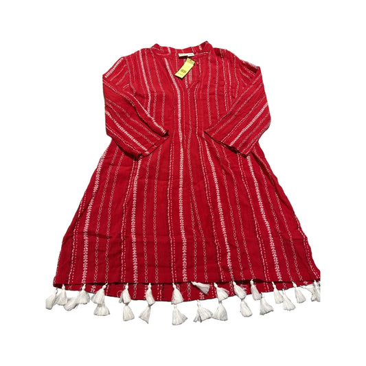 Swimwear Cover-up By Cme In Red, Size: Xs