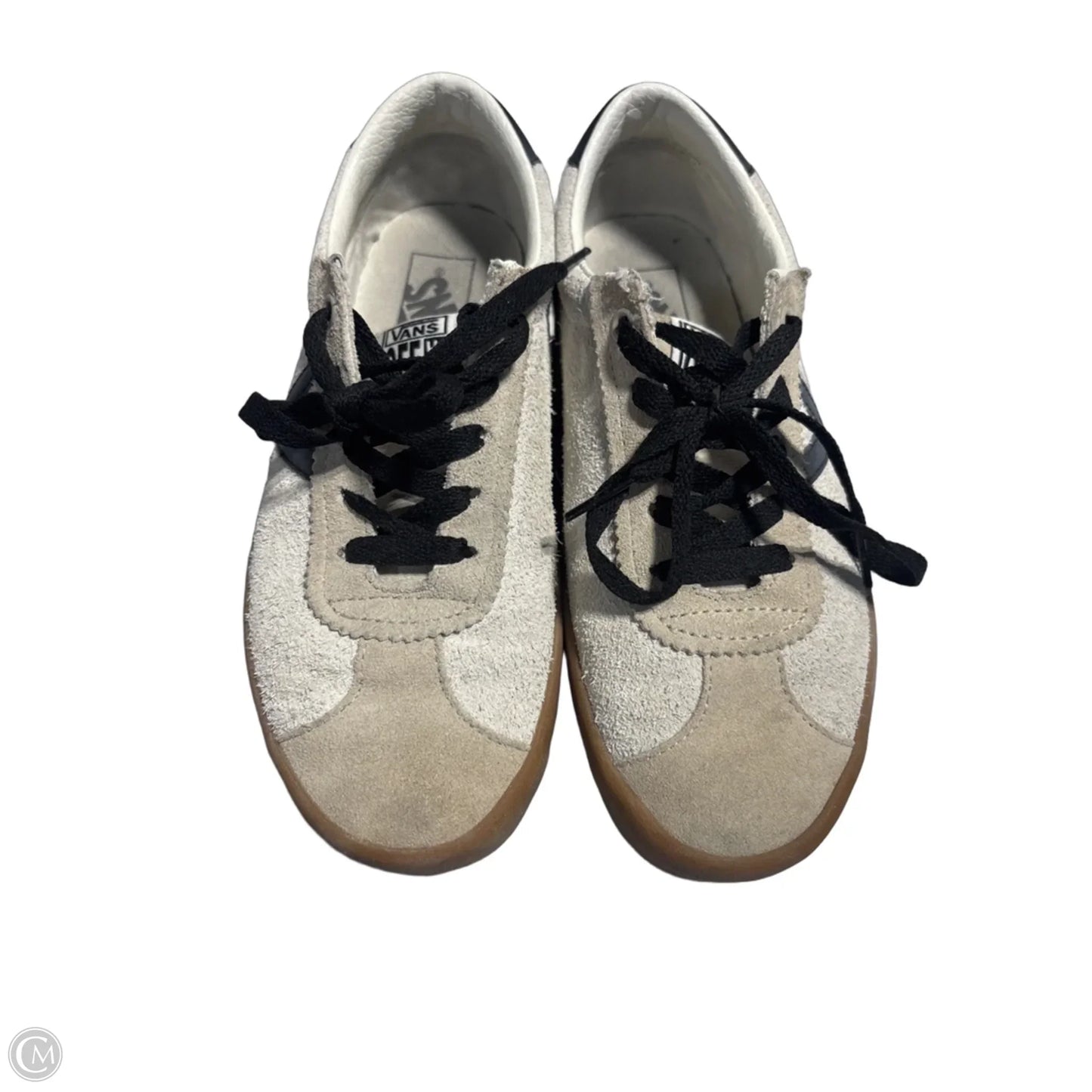 Shoes Sneakers By Vans In Beige, Size: 7.5