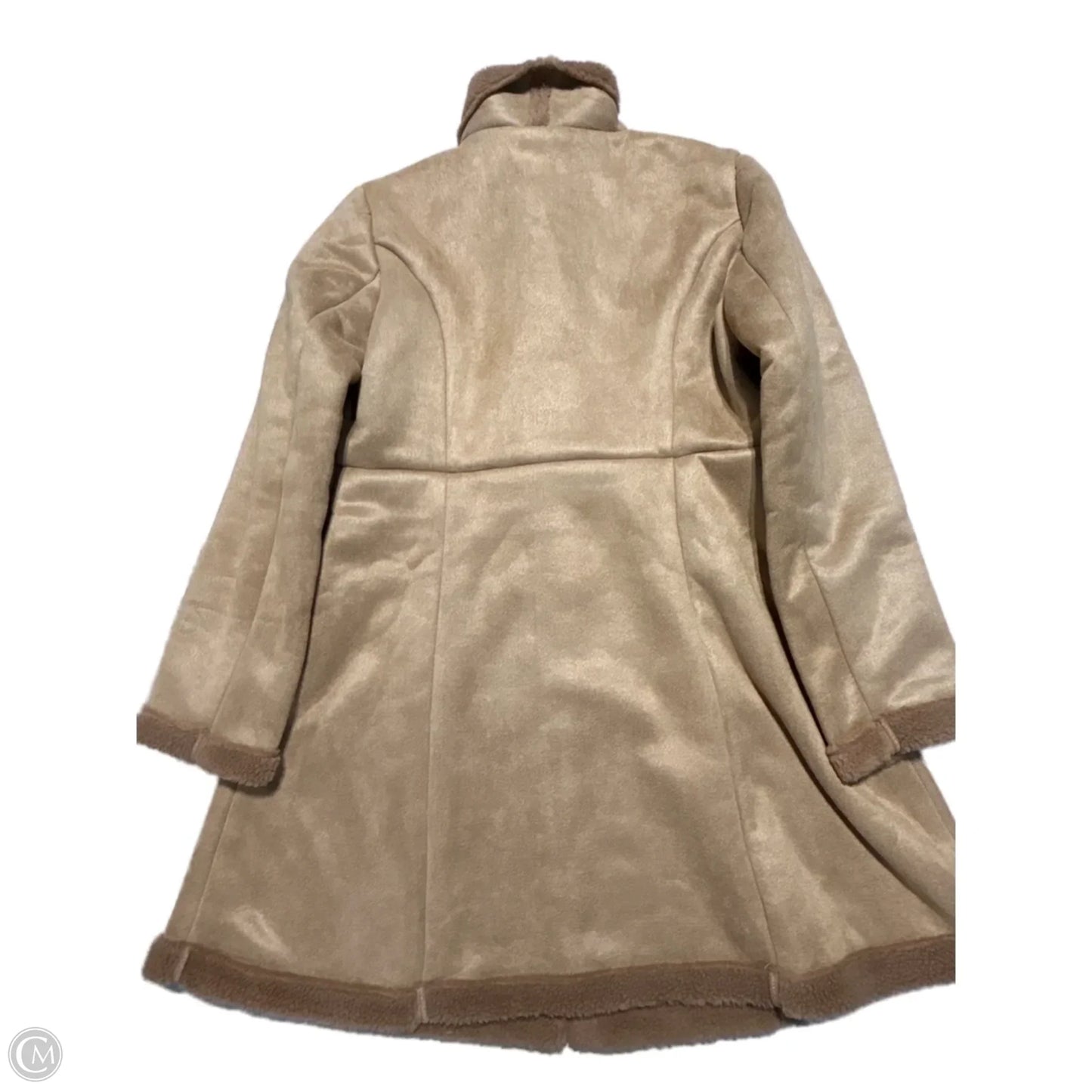 Coat Peacoat By Shein In Tan, Size: L