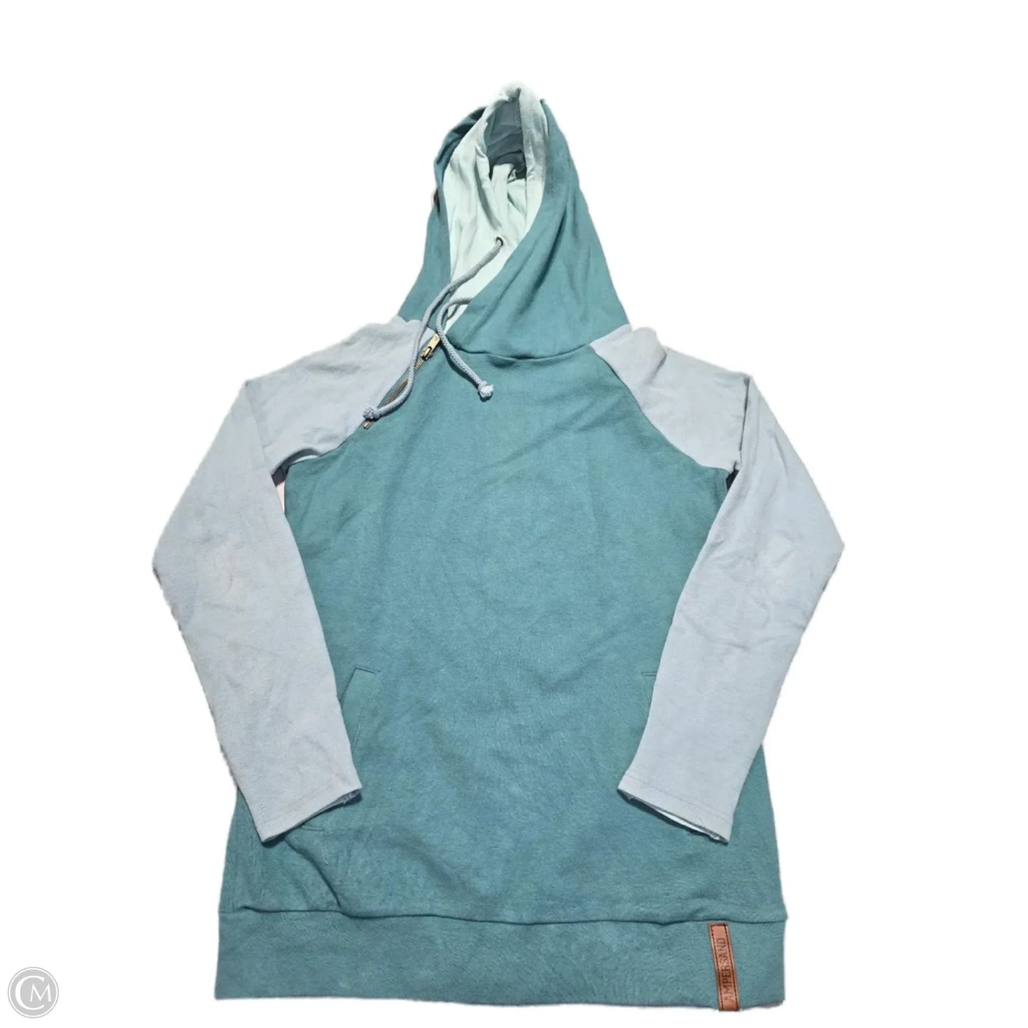 Sweatshirt Hoodie By Cme In Blue, Size: S