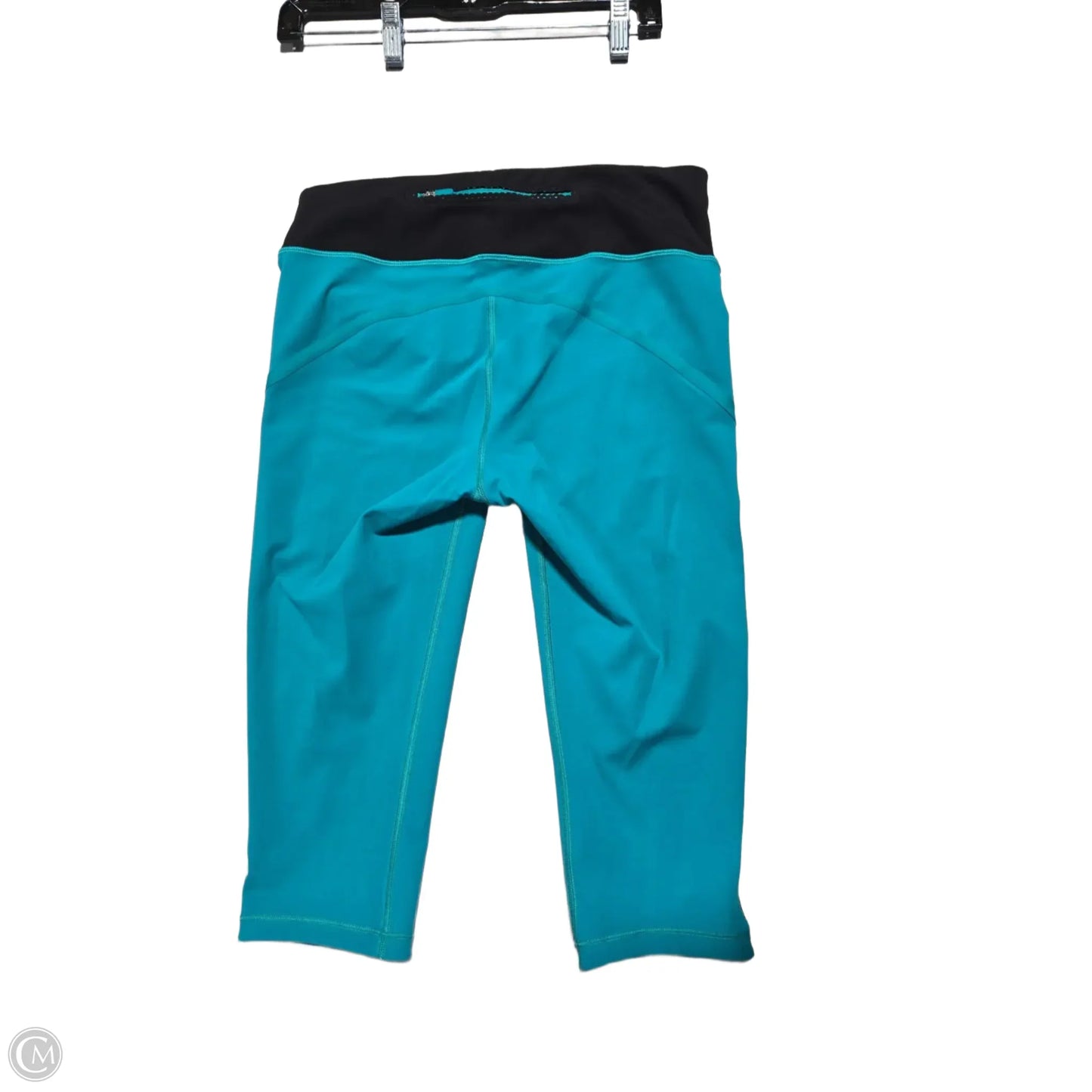 Athletic Capris By Lululemon In Teal, Size: 8