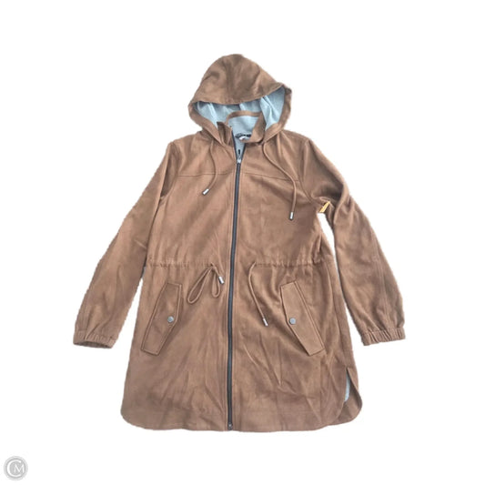 Jacket Shirt By Lysse In Brown, Size: Sp