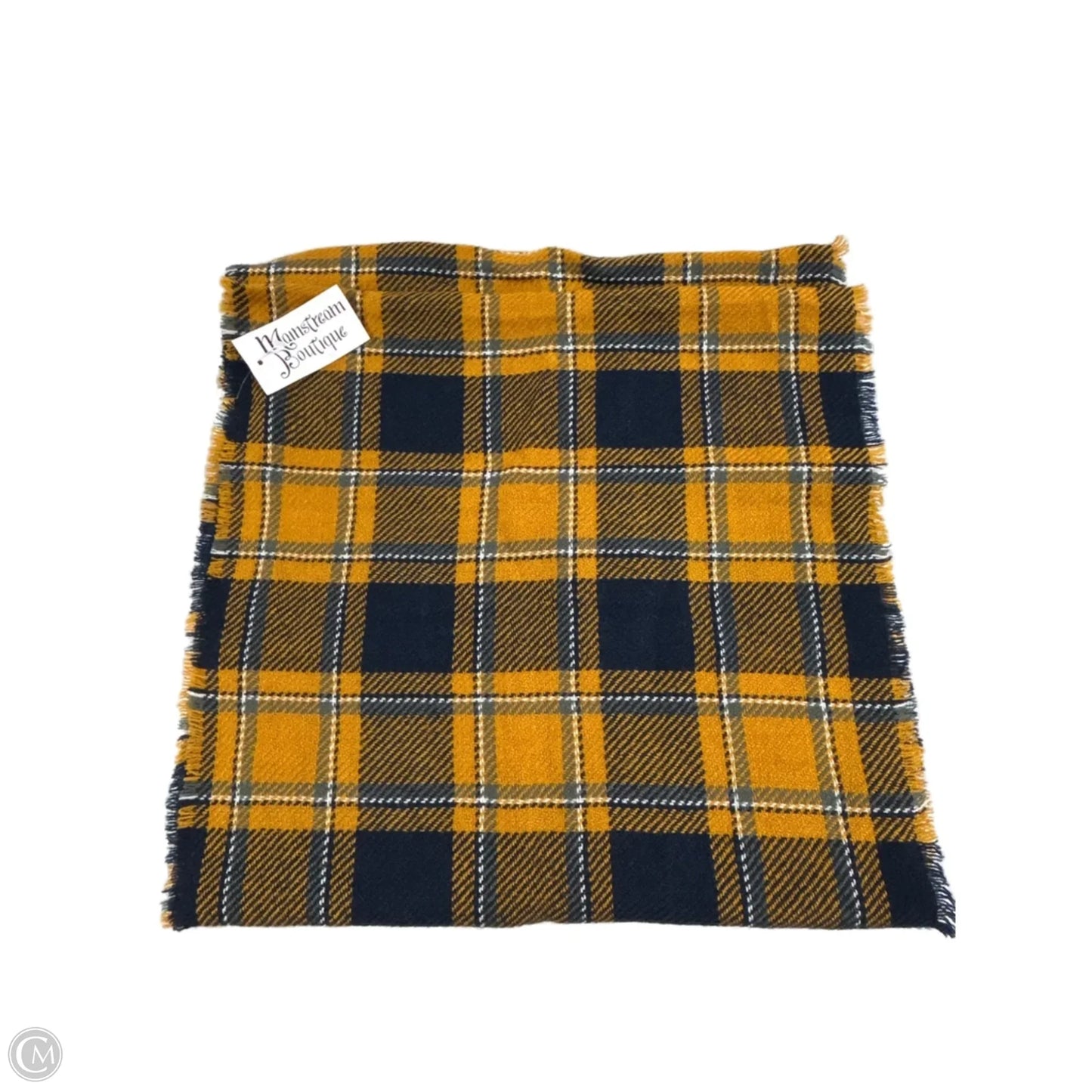 Scarf Winter By Cme In Plaid Pattern