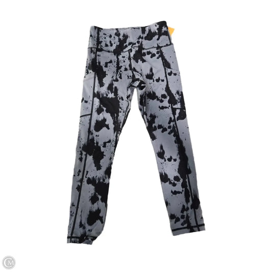 Athletic Capris By Zyia In Tie Dye Print, Size: S