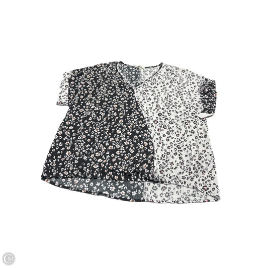 Top Short Sleeve By Entro In Floral Print, Size: M