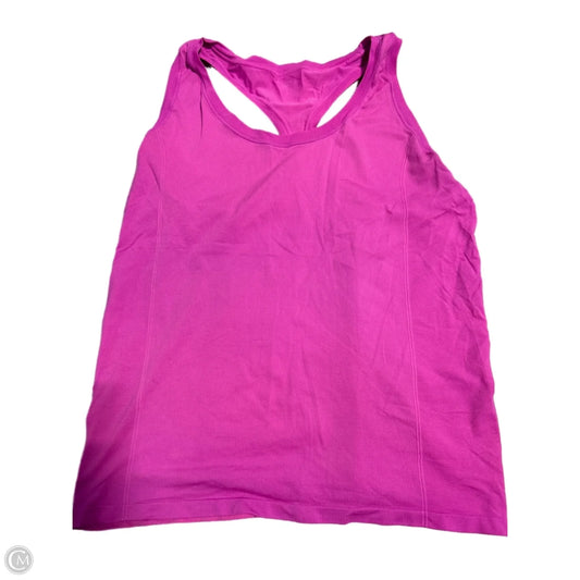 Athletic Tank Top By Fabletics In Pink, Size: M