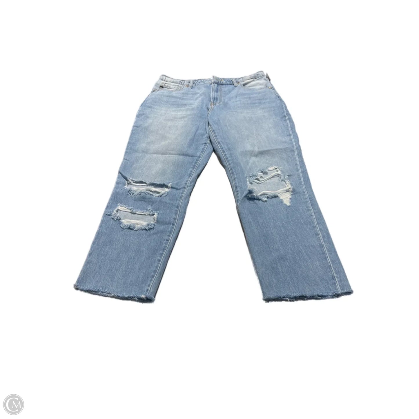 Jeans Straight By Kancan In Blue Denim, Size: 10