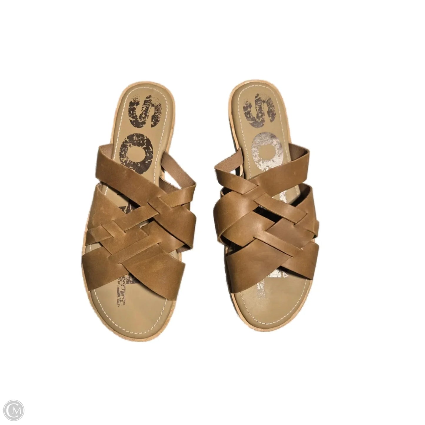 Sandals Flats By Sorel In Brown, Size: 11