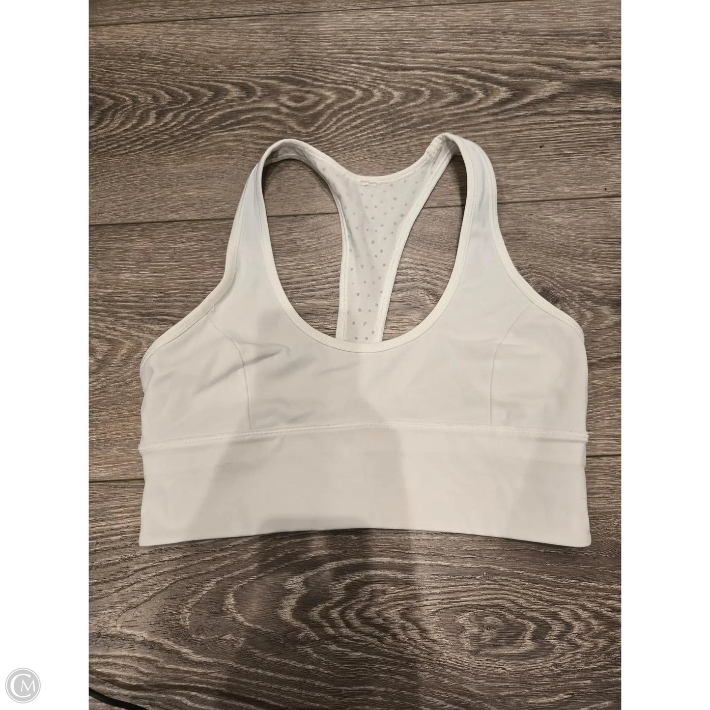 Athletic Bra By Lululemon In White, Size: L