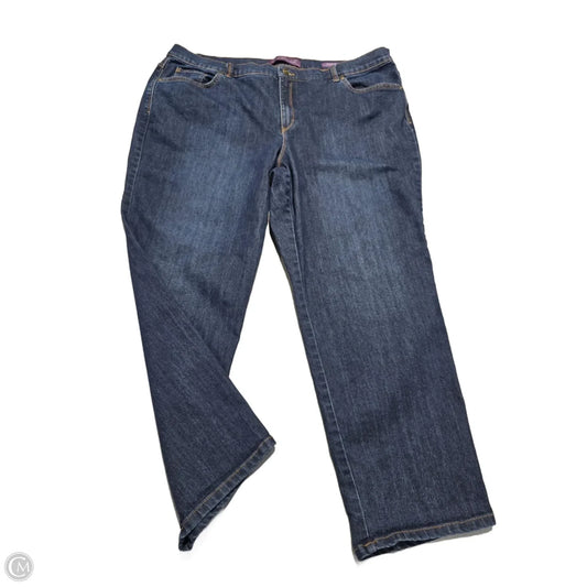 Jeans Boot Cut By Gloria Vanderbilt In Blue Denim, Size: 20