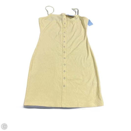 Dress Casual Short By Love Tree In Yellow, Size: M